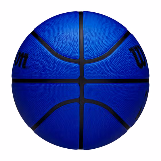 Dallas Mavericks Solid Wilson NBA Basketball Blue (Size 5) view 5