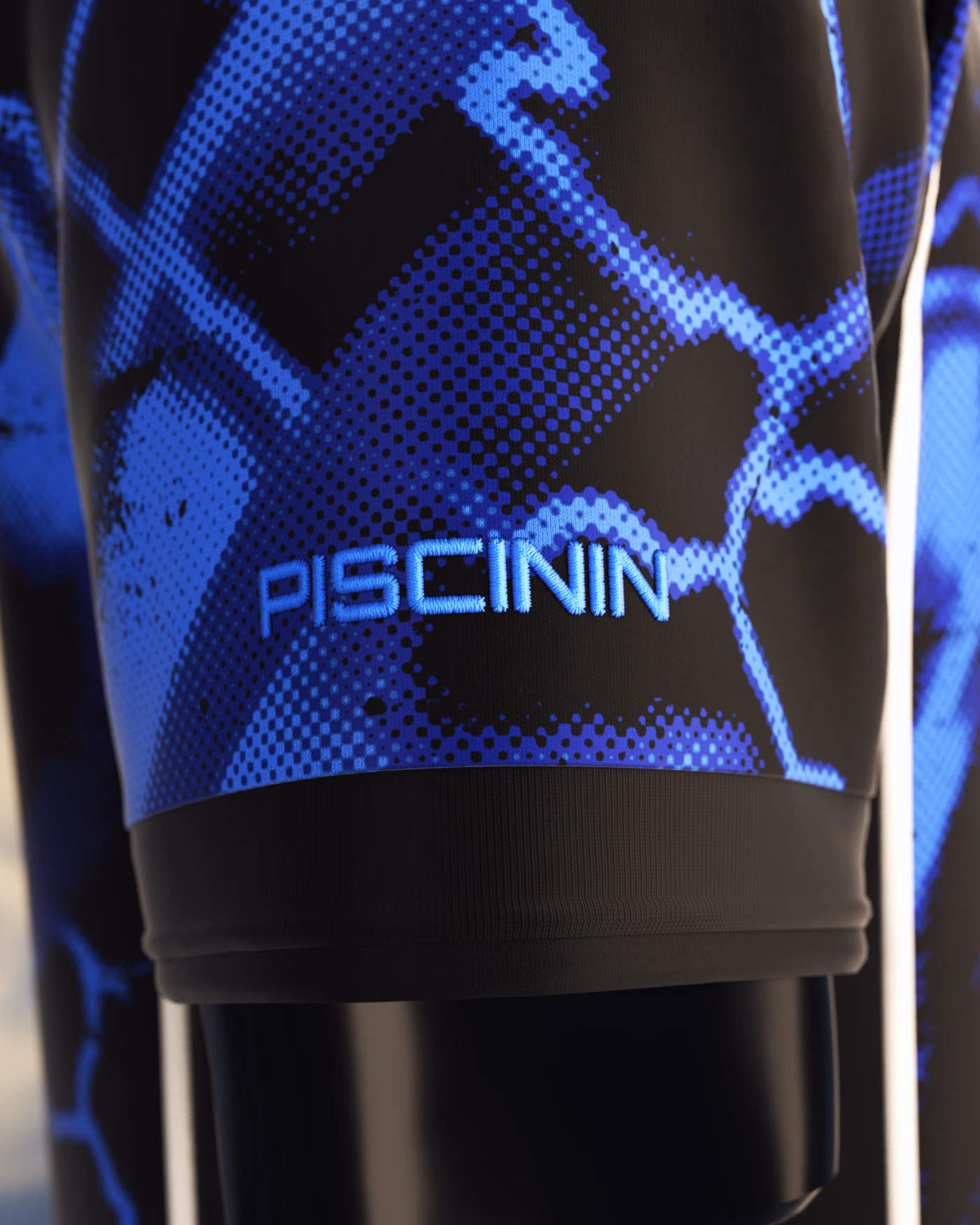 Jersevo Custom Personalized Piscinin - Number 5 Jersey right sleeve detail