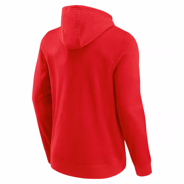 Chicago Blackhawks Primary Logo NHL Hoodie Red view 2