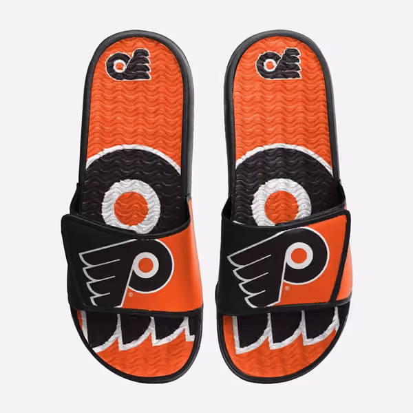 Philadelphia Flyers Big Logo NHL Gel Slides view 1