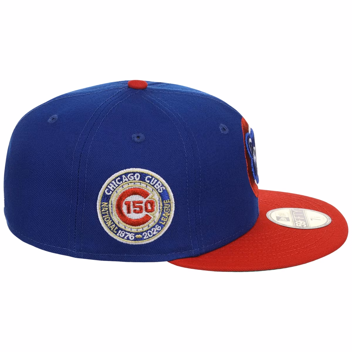 Chicago Cubs Northside Chicago Crown the City New Era 59FIFTY (Royal/Red) detail view