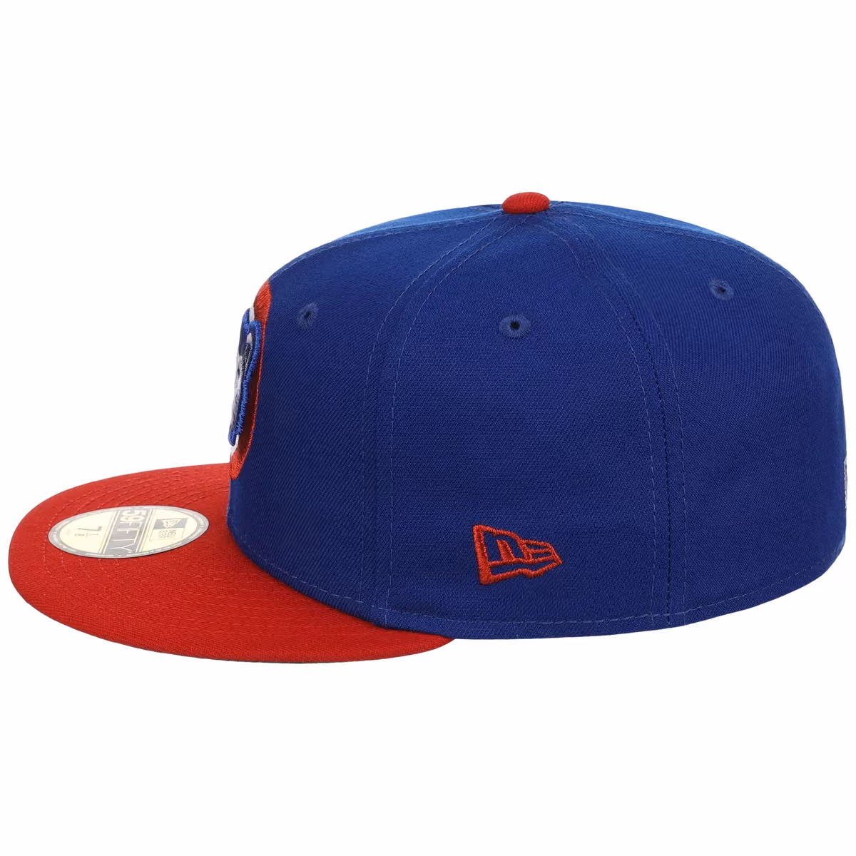 Chicago Cubs Northside Chicago Crown the City New Era 59FIFTY (Royal/Red) detail view