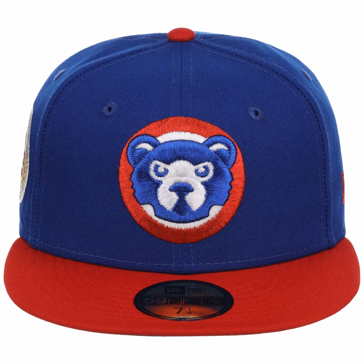 Chicago Cubs Northside Chicago Crown the City New Era 59FIFTY (Royal/Red) detail view