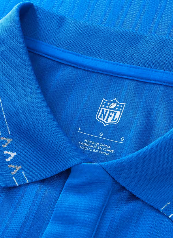 Detroit Lions 2026 Football x Football NFL Fan Jersey Blue view 4