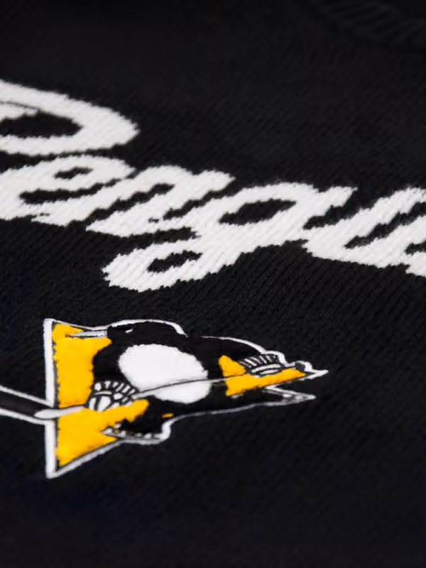 Pittsburgh Penguins NHL Head Coach Sweater Black view 4