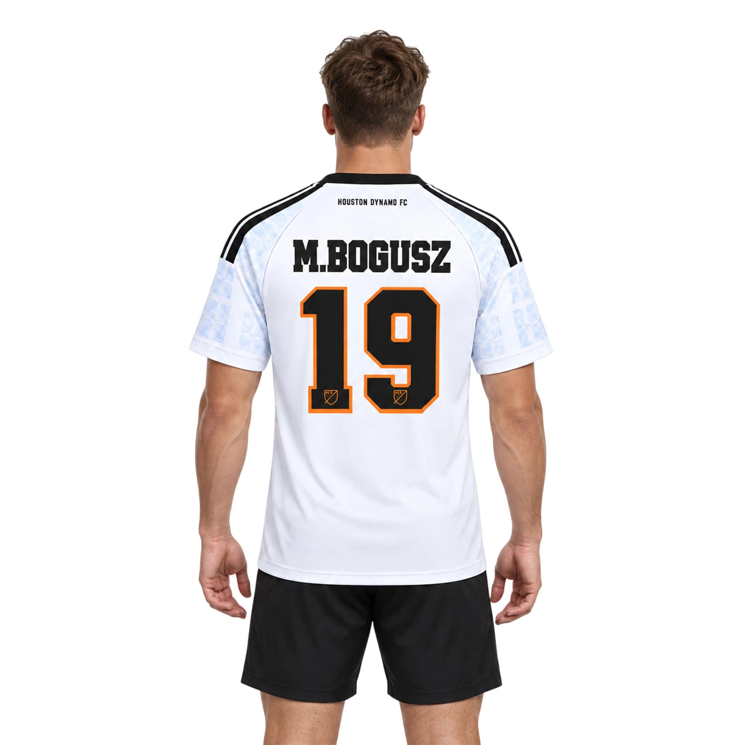 Mateusz Bogusz Houston Dynamo Jersey Stunning Retro White