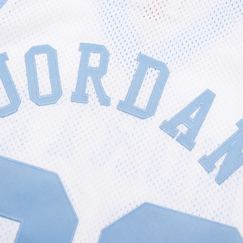 Michael Jordan #23 North Carolina Tar Heels 1983-84 Mitchell & Ness Authentic NCAA Jersey White view 5