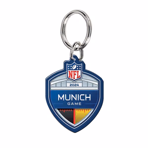 2024 NFL Munich Game Logo Acrylic Key Ring view 1