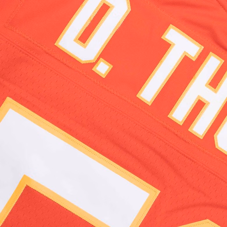 Derrick Thomas #58 Kansas City Chiefs 1994 Legacy Throwback NFL Jersey Red view 4