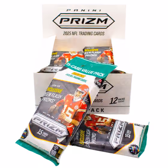 2025 Panini Prizm Football NFL Value Fat-Pack Box view 5