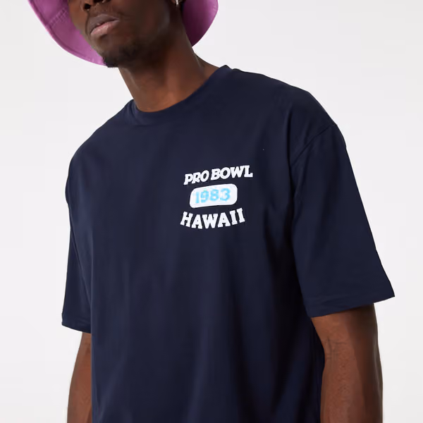 1983 Pro Bowl Hawaii New Era NFL T-Shirt Navy view 4