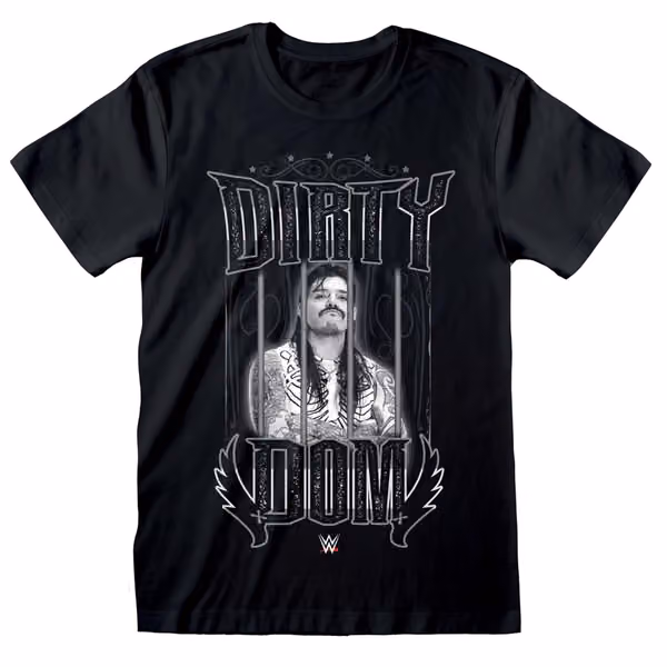 Dominik Mysterio Dirty Dom WWE T-Shirt Black view 1