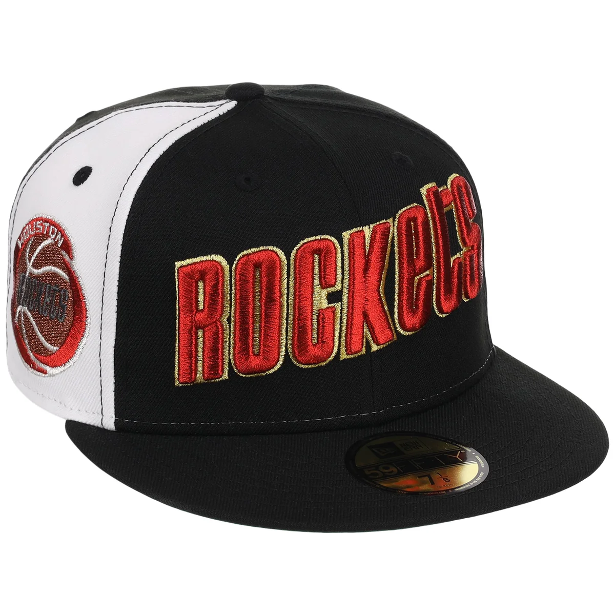 Houston Rockets Paul Wall 'People's Champ' 2.0 New Era 59FIFTY Collection (Black/Black) front view