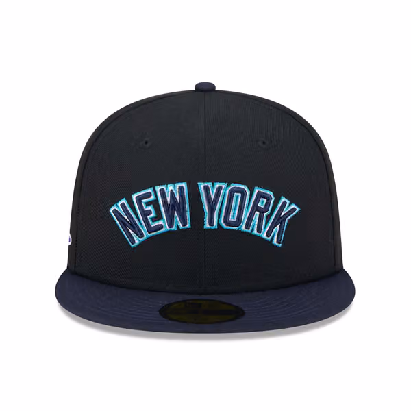 New York Yankees Retro 1996 Spring Training New Era 59FIFTY Fitted Cap Black view 3