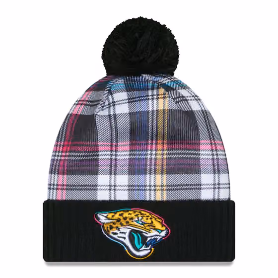 Jacksonville Jaguars 2024 NFL Crucial Catch New Era Sport Pom Knit product photo