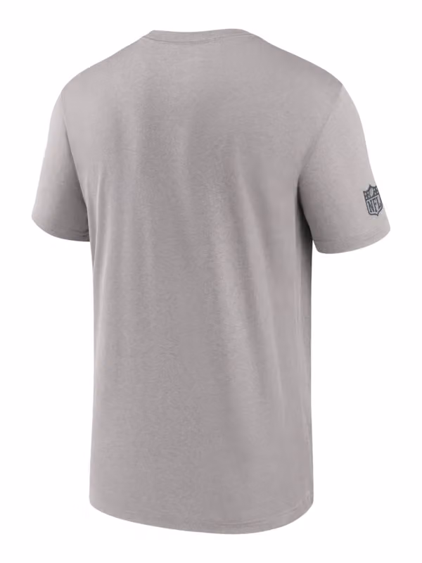 New York Giants 2026 NFL Sideline Lead The Charge Legend T-Shirt Gray view 2