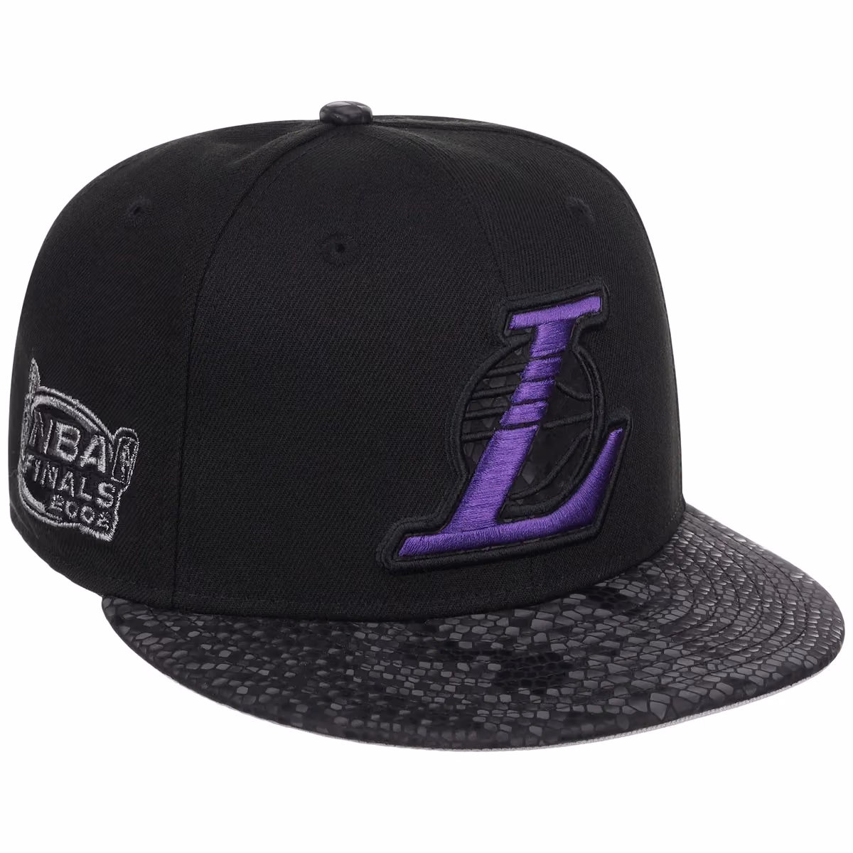 Los Angeles Lakers Apex Venom New Era 59FIFTY front view