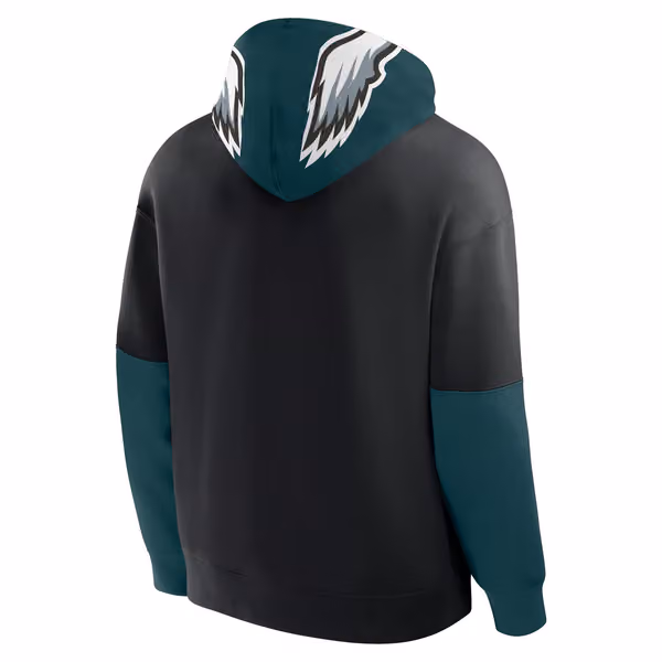 Philadelphia Eagles NFL Helmet Hoodie view 3