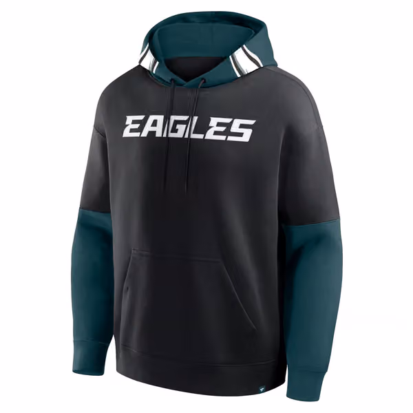Philadelphia Eagles NFL Helmet Hoodie view 2