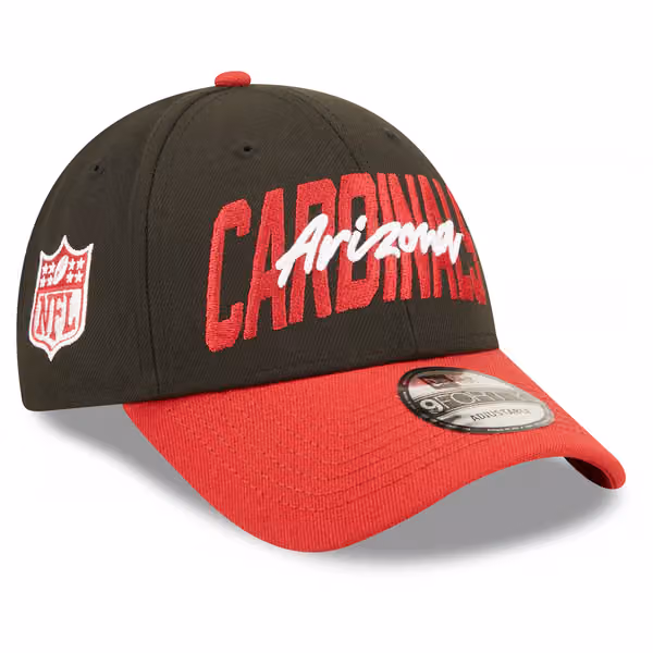 Arizona Cardinals Official 2022 NFL Draft New Era 9FORTY Adjustable Cap product photo