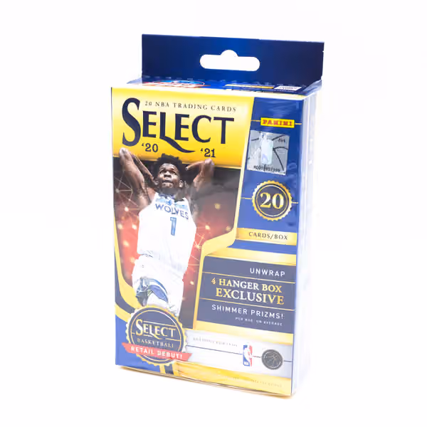 2020/21 Panini Select Basketball HANGER Box NBA view 1
