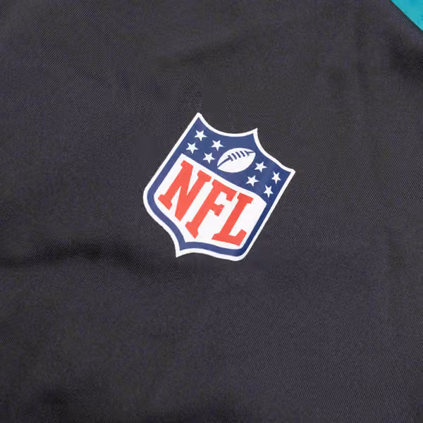 Miami Dolphins 2024 NFL Sideline Pre-Game Nike Lightweight Player Jacket Aqua view 5
