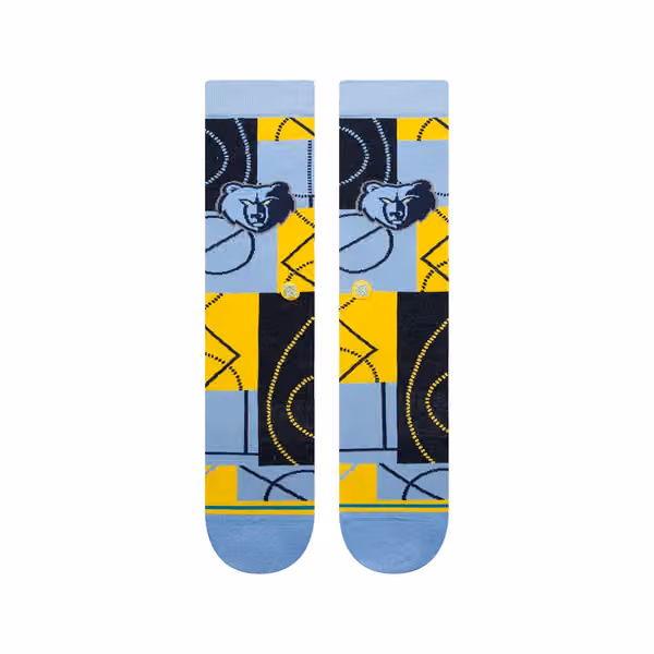 Memphis Grizzlies Zone Stance NBA Crew Socks view 2