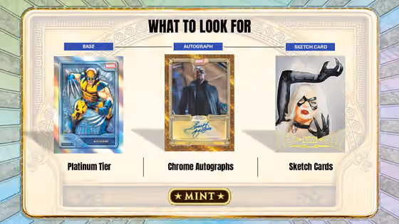 2026 topps Marvel Mint Hobby Box view 5