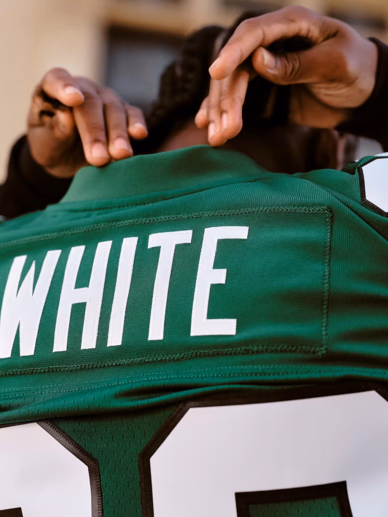 Reggie White #92 Philadelphia Eagles 1990 Legacy Throwback NFL Jersey Green view 5
