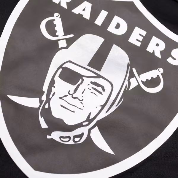 Las Vegas Raiders Defender Dot Faded NFL Hoodie Black view 4