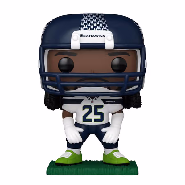 Funko POP! #331 Richard Sherman Seattle Seahawks Vinyl NFL Figure view 2