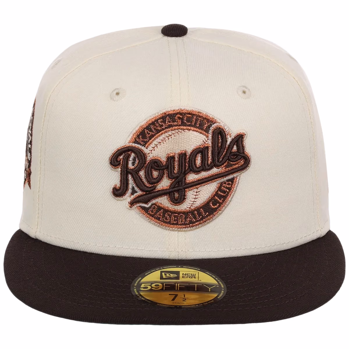 Kansas City Royals MLB Walnut Reserve New Era 59FIFTY detail view