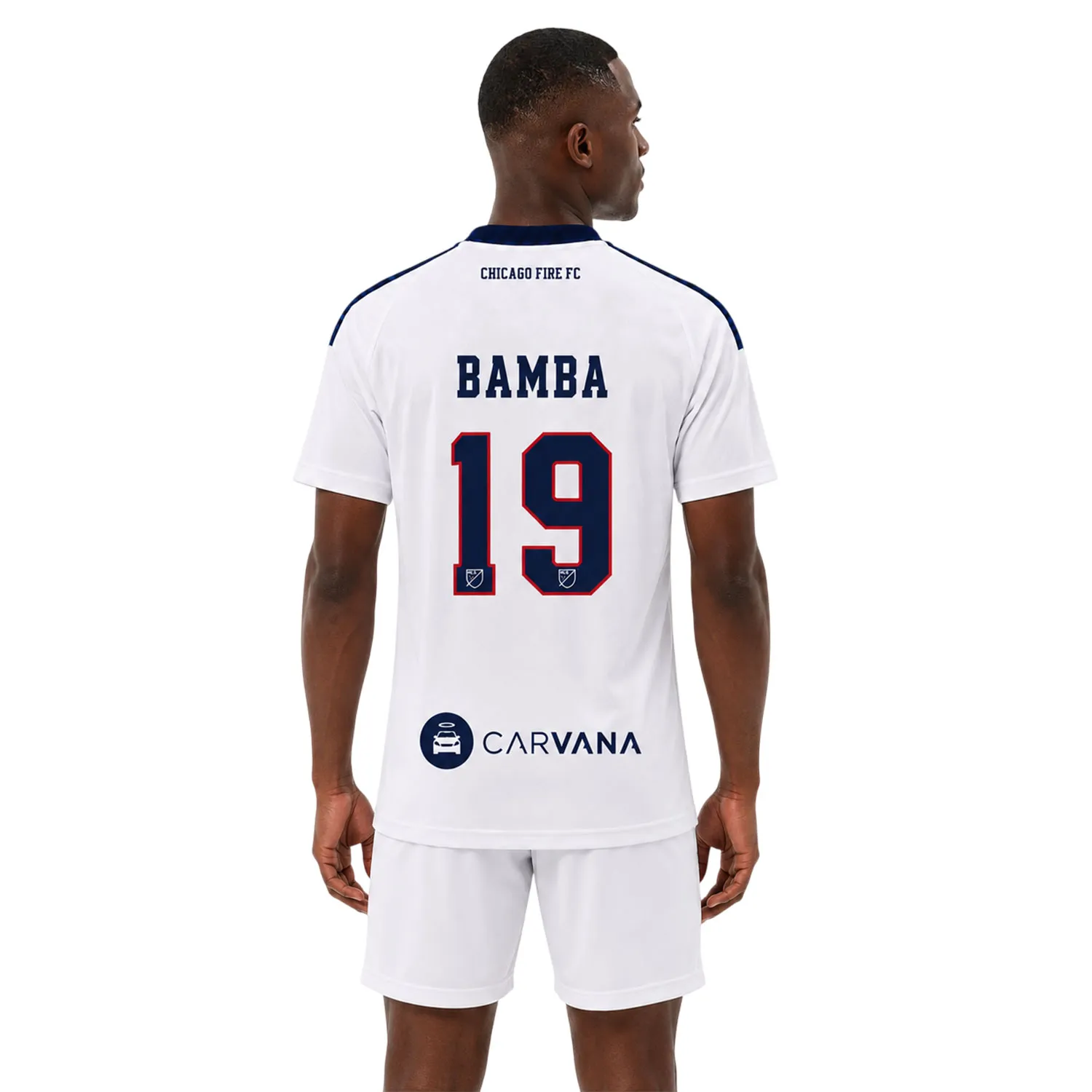 Jonathan Bamba Chicago Fire White Jersey Exclusive Fan Gear