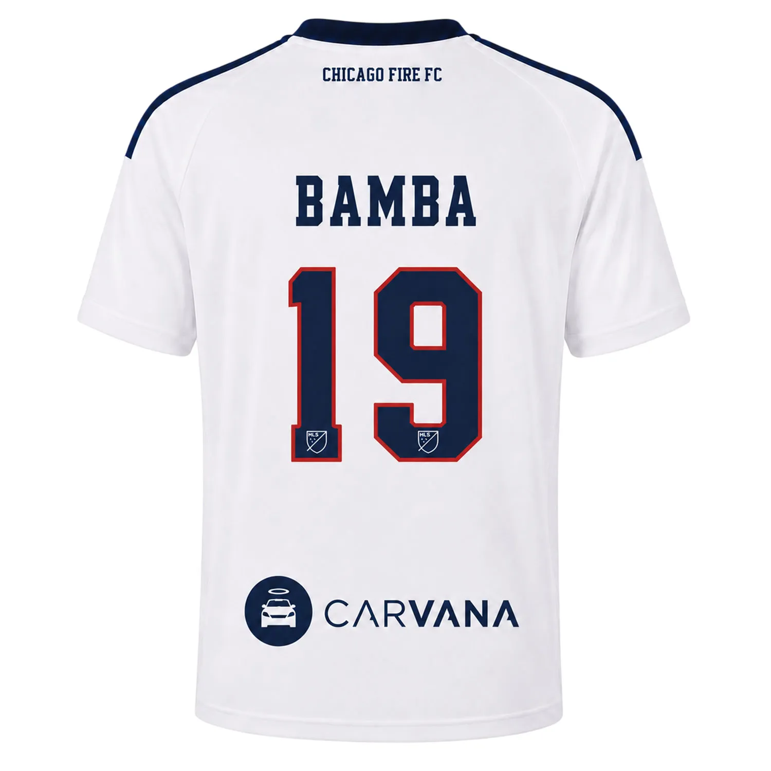 Jonathan Bamba Chicago Fire White Jersey Exclusive Fan Gear