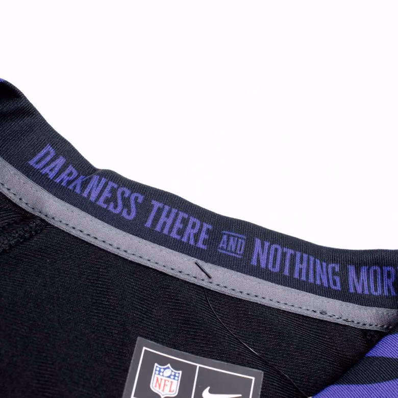 Lamar Jackson #8 Baltimore Ravens 2026 Game NFL Jersey Alternate Black view 5