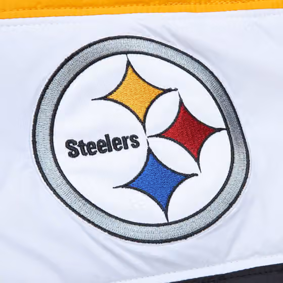 Pittsburgh Steelers Mitchell & Ness In The Clutch Puffer NFL Jacket view 3