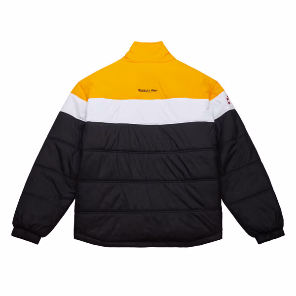 Pittsburgh Steelers Mitchell & Ness In The Clutch Puffer NFL Jacket view 2