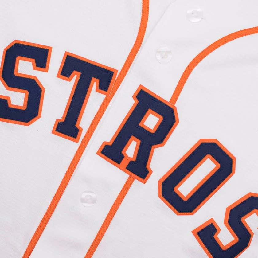 Houston Astros Nike Replica MLB Home Jersey White view 3
