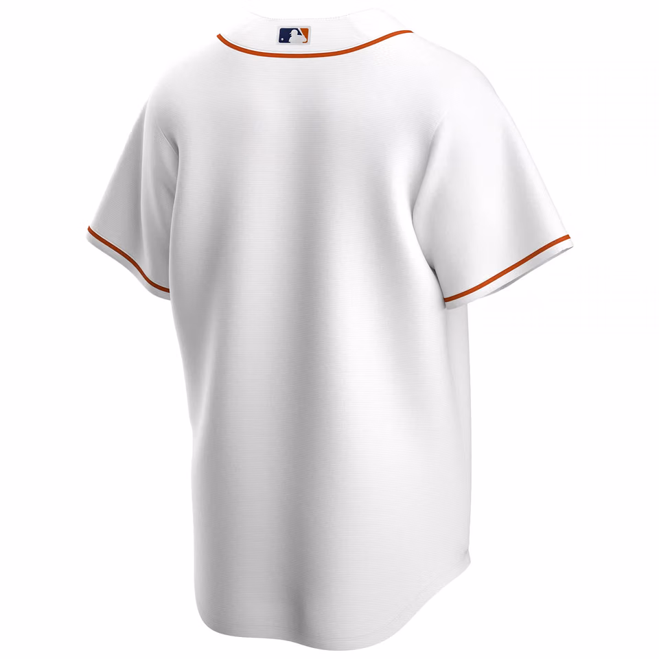 Houston Astros Nike Replica MLB Home Jersey White view 2
