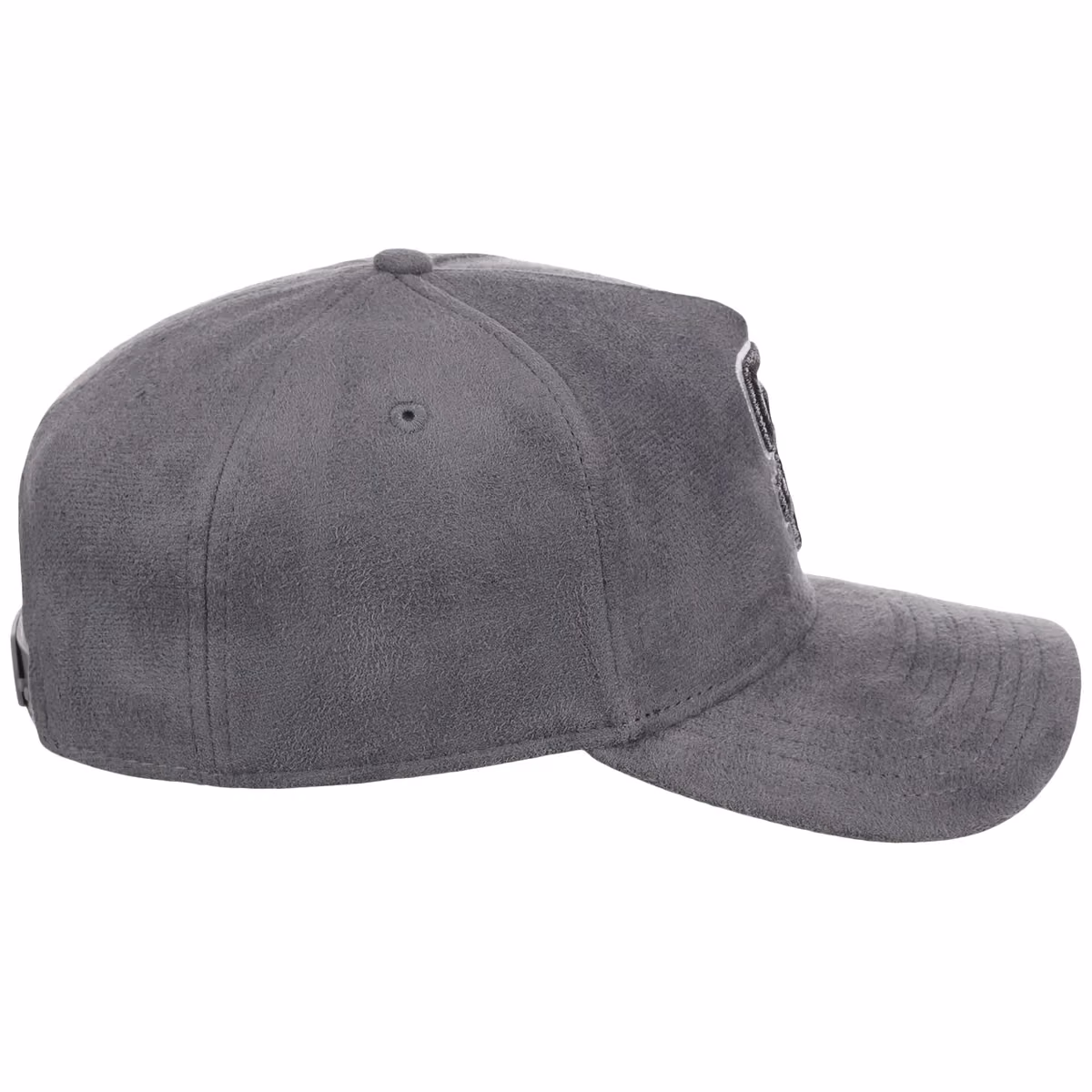 San Diego Padres MLB Gray x Suede FASHION CORE New Era 9FORTY A-Frame detail view