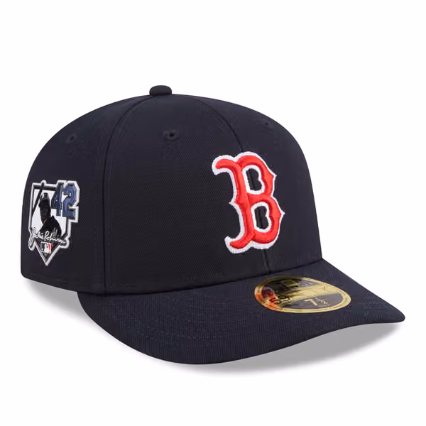 Boston Red Sox 2026 Jackie Robinson Day Low Profile 59FIFTY Fitted Cap Navy product photo