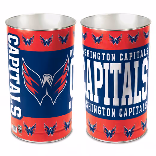 Washington Capitals Hockey NHL Wastebasket view 1