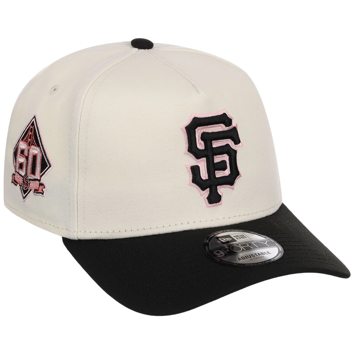 San Francisco Giants MLB Chrome Blinky New Era 9FORTY A-Frame front view