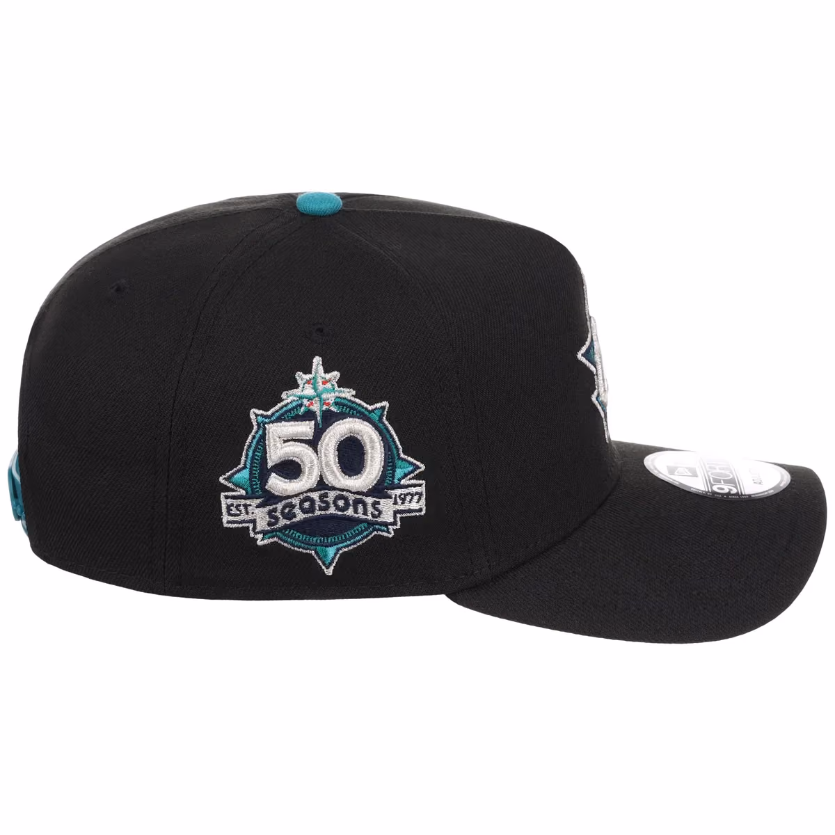 Seattle Mariners Seattle Variety Pack New Era 9FORTY A-Frame (Black/Black) detail view