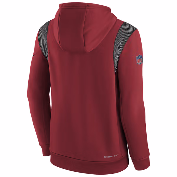 Arizona Cardinals 2022 NFL On-Field Sideline Therma Hoodie (YOUTH) view 3