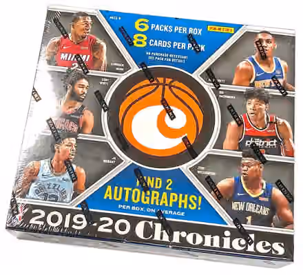 2019/20 Panini Chronicles Basketball Hobby Box NBA view 1