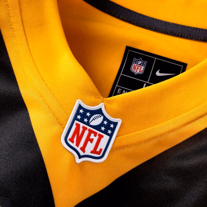 DK Metcalf #4 Pittsburgh Steelers 1933 Throwback Game NFL Jersey Alternate Gold view 5