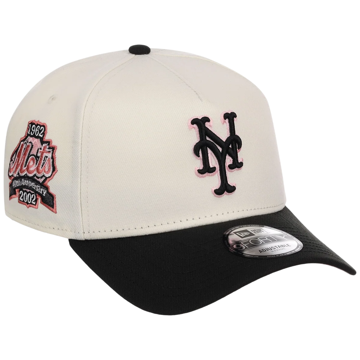 New York Mets MLB Chrome Blinky New Era 9FORTY A-Frame front view