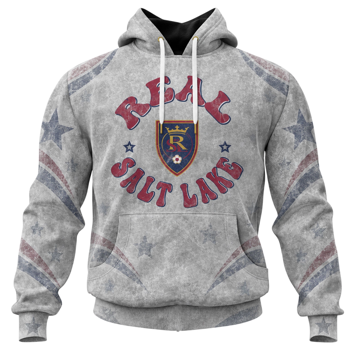 RSL Fleece Hoodie Remarkable Retro Gray