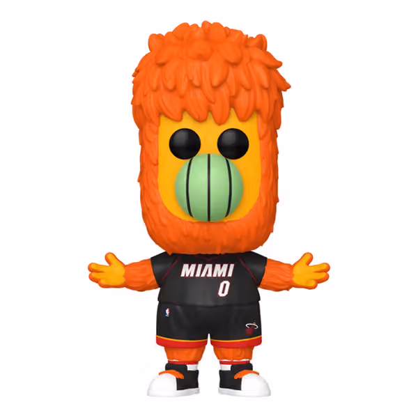 Funko POP! #09 Miami Heat Mascot Burnie Vinyl NBA Figure view 2